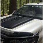Aftermarket 2018 ve Üzeri Uyumlu Ssangyong grand Musso Kaput Kabatma Kaplama Scoop Mat Siyah