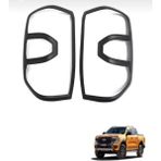 Aftermarket 2023+FORD Ranger T9 Arka Stop Koruma Kaplama Çerçevesi Mat Siyah