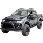 Aftermarket Mitsubishi L200 2007-2014 Dakar Tip Çamurluk Dodik Seti Vida Görünümlü Mat Siyah
