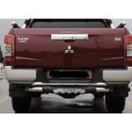 Aftermarket Mitsubishi L200 2007-2022 Arka Tampon Koruma Demiri Krom
