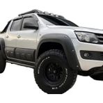 Aftermarket Volkswagen Amarok 2010-2016 Çamurluk Dodik Seti Vida Görünümlü Mat Siyah