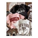 Afternoon Kids Erkek/Kız Çocuk 3'lü Paket ''New York&Brooklyn'' Baskılı T-Shirt