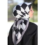 Afvente DP-66 Desenli Pamuk Eşarp