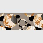 AG Design AWB 8272 kendinden yapışkanlı bordür daireler, çiçekler, AWB 8272 | duvarlar, mobilyalar, duvar kağıtları, duvar kaplamaları ve kapılar için kendinden yapışkanlı dekorasyon, folyo, çok