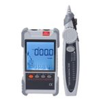 Ağ Kablosu Test Cihazı, Çok İşlevli LCD Ekran Ağ Kablosu Test Cihazı Telefon Kablosu Testi Için Multimetre Şarj Edilebilir Piller (GREY)