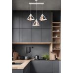 Ag Light Design Beyaz Sarkıt Avize Koridor Salon Yatak Odası Mutfak Lamba - 3 - Beyaz - Beyaz