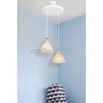 Ag Light Design Opal Sarkıt Avize Salon Mutfak Koridor Yatak Odası Lamba - 2 - Beyaz