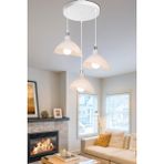 Ag Light Design Opal Sarkıt Avize Salon Mutfak Koridor Yatak Odası Lamba - 3 - Ekru