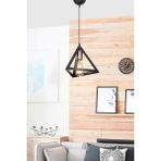 Ag Light Design Siyah Sarkıt Avize Salon Mutfak Koridor Yatak Odası Lamba - Siyah - Rose - 1