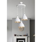 AG LightDesign Beyaz Sarkıt Avize Salon Mutfak Koridor Yatak Odası Lamba 18 AGnm111