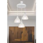 AG LightDesign Beyaz Sarkıt Avize Yatak Odası Salon Mutfak Koridor Lamba 18 AGnm102