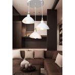 AG LightDesign Beyaz Sarkıt Avize Yatak Odası Salon Mutfak Koridor Lamba 22 AGnm43