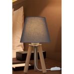AG LightDesign Gri Abajur Yatak Odası Salon Koridor Masa Lambası AGnm2
