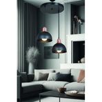AG LightDesign Siyah Sarkıt Avize Yatak Odası Salon Mutfak Koridor Lamba 18 AGnm51