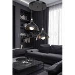 AG LightDesign Siyah Sarkıt Avize Yatak Odası Salon Mutfak Koridor Lamba 22 AGnm39