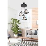 AG LightDesign Siyah Sarkıt Avize Yatak Odası Salon Mutfak Koridor Lamba 25 AGnm67