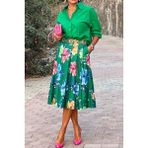 Ag Shoppings Kadın Süprem Etek - Yeşil - 2XL