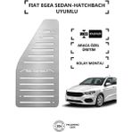 A&G Tuning Fiat Egea Krom Ayak Dayama Dinlendirme Pedalı - Renkli