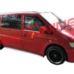 A&G Tuning Mercedes Vito Krom Cam Çıtası 2Prç 1998-2004 Arası P.Çelik