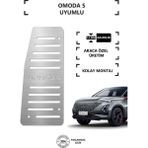 A&G Tuning Omoda 5 Ayak Dinlendirme Pedalı Krom Ayak Dayama Pedalı - Renkli