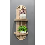 Ağaç Kokusu Home Semplice Meşe Dekoratif Duvar Rafı 54X16 Cm