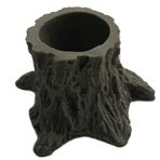 Ağaç Kütüğü Mumluk Silikon Kokulu Taş Ve Beton Kalıbı 9x7x5 Cm 9x7x5 cm