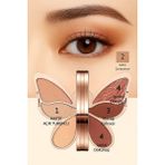 Agag Kelebek 6’lı Far Paleti – Nude & Işıltılı Tonlar – Yüksek Pigment – Kalıcı