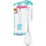 AGAİN BÜYÜK SİLİKON YUMURTA FIRÇASI - NO 2 ÇIRPICI SETİ