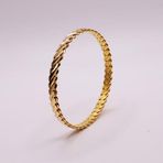 AgaKulche 3'lü 30 gr 22 Ayar Altın Burma Bilezik