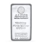 AgaKulche Aleks Metal Rafineri 1000 gr 999.0 Külçe Gümüş