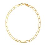 Agakulche Ataç 4 Mm Altın Bileklik