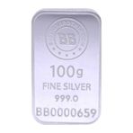 AgaKulche BB Rocket 100 gr Gümüş Külçe
