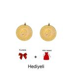 AgaKulche Eski Kulplu 2 Adet Ziynet Çeyrek Altın