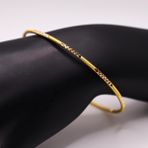 AgaKulche Müjde Kristal 10 gr 22 Ayar Bilezik