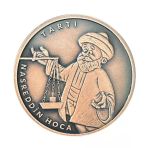 Agakulche Nasreddin Hoca Bronz Sikke Coin