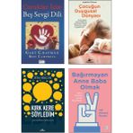 Aganta Kitap - Çocuklar Için Beş Sevgi Dili / Gary Chapman + Çocuğun Duygusal Dünyası + Kırk Kere Söyledim / Ziya Selçuk + Bağırmayan Anne Baba Olmak / Hal Edward Runkel - 4’lü Çocuk Eğitimi Kitap Set