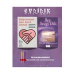 Aganta Yayınları Bağırmayan Karı Koca Olmak - Beş Sevgi Dili - Kitap Seti - EVLKADY1