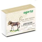 Agarta 150 gr Parlak ve Pürüzsüz Ciltler İçin Doğal El Yapımı Eşek Sütü Sabunu