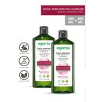 Agarta 2 Adet Boyalı Saçlar Için Renk Koruyucu Ve Canlandırıcı Tuzsuz Şampuan 400ml