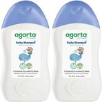 Agarta 2×400 ml Doğal Erkek Bebek Özel Bakım Şampuanı