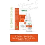 Agarta %3,5 Vitamin C + Niacinamide + Zinc PCA C Vitamini Aydınlatıcı ve Ton Eşitleyici Bakım Serumu