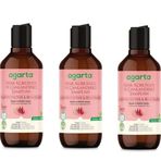 Agarta 3x400 ml Renk Koruyucu Canlandırıcı Doğal Şampuan