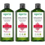 Agarta 3x400 ml Tüm Saçlar İçin Dökülme Karşıtı Şampuan