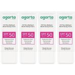 Agarta Cilt Tonu Eşitleyici 4x50 ml Renkli Kapatıcı Etkili SPF+50 Güneş Kremi