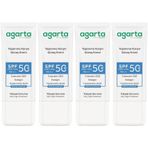 Agarta Collagen Destekli SPF+50 4x50 ml Yaşlanma Karşıtı Yüz Güneş Kremi