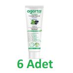 Agarta Doğal Aktif Karbonlu 6x100 ml Diş Macunu