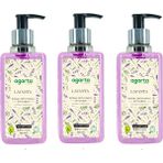 Agarta Doğal Krem Etkili Sıvı Sabun Lavanta 500 ml * 3 (1500 Ml)