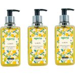 Agarta Doğal Krem Etkili Sıvı Sabun Limon 500 ml * 3 (1500 Ml)