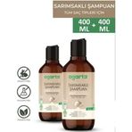 Agarta Doğal Sarımsak Özlü 2x400 ml Keratin Şampuanı