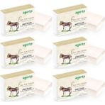 Agarta El Yapımı Doğal Sabun, Eşek Sütü, 150 g, 6'lı Set